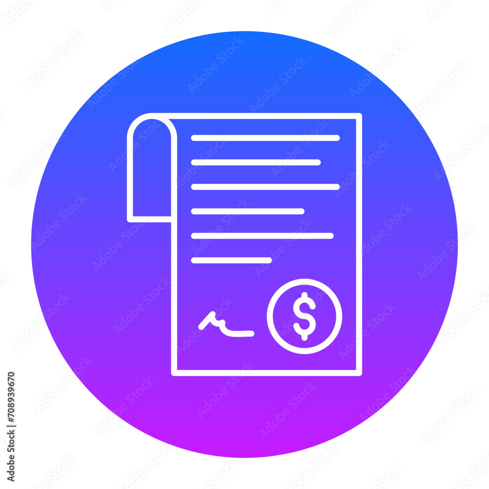 Invoice Icon of Business iconset. Invoice Icon of Business iconset.