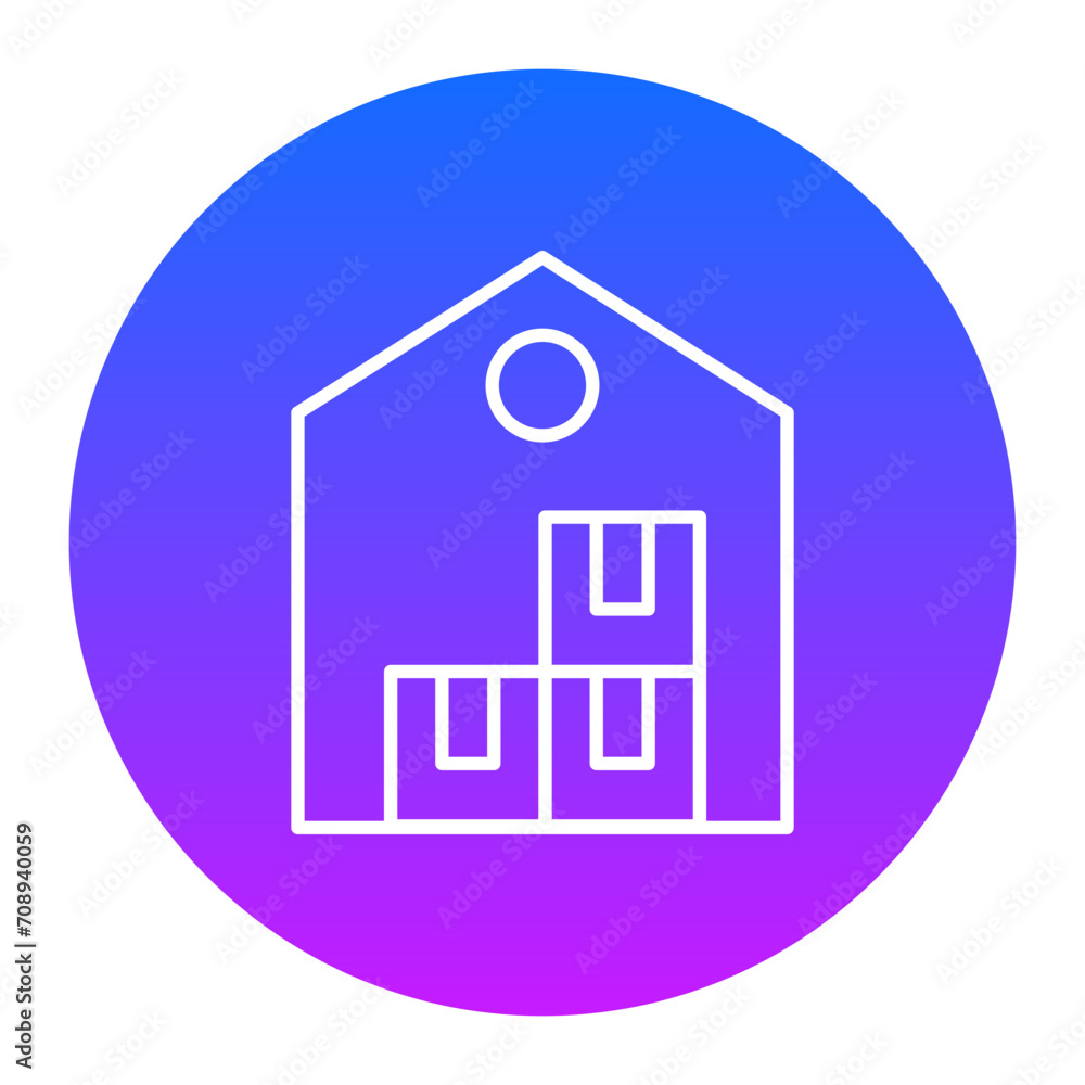 Warehouse Icon of ECommerce iconset. Warehouse Icon of ECommerce iconset.