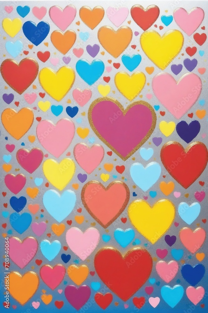 Valentine's Day poster template Valentine's Day poster template