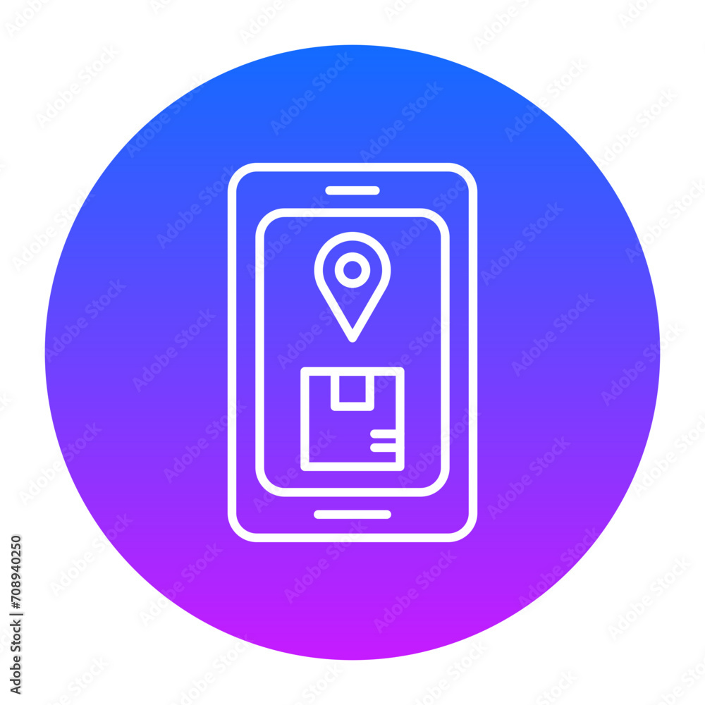 Online Shipment Tracking Icon of ECommerce iconset. Online Shipment Tracking Icon of ECommerce iconset.