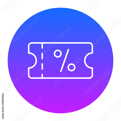 Discount Coupon Icon of ECommerce iconset.