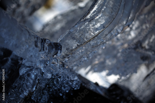 Icicles - Forest of Birse - Strachan - Scotland - UK photo