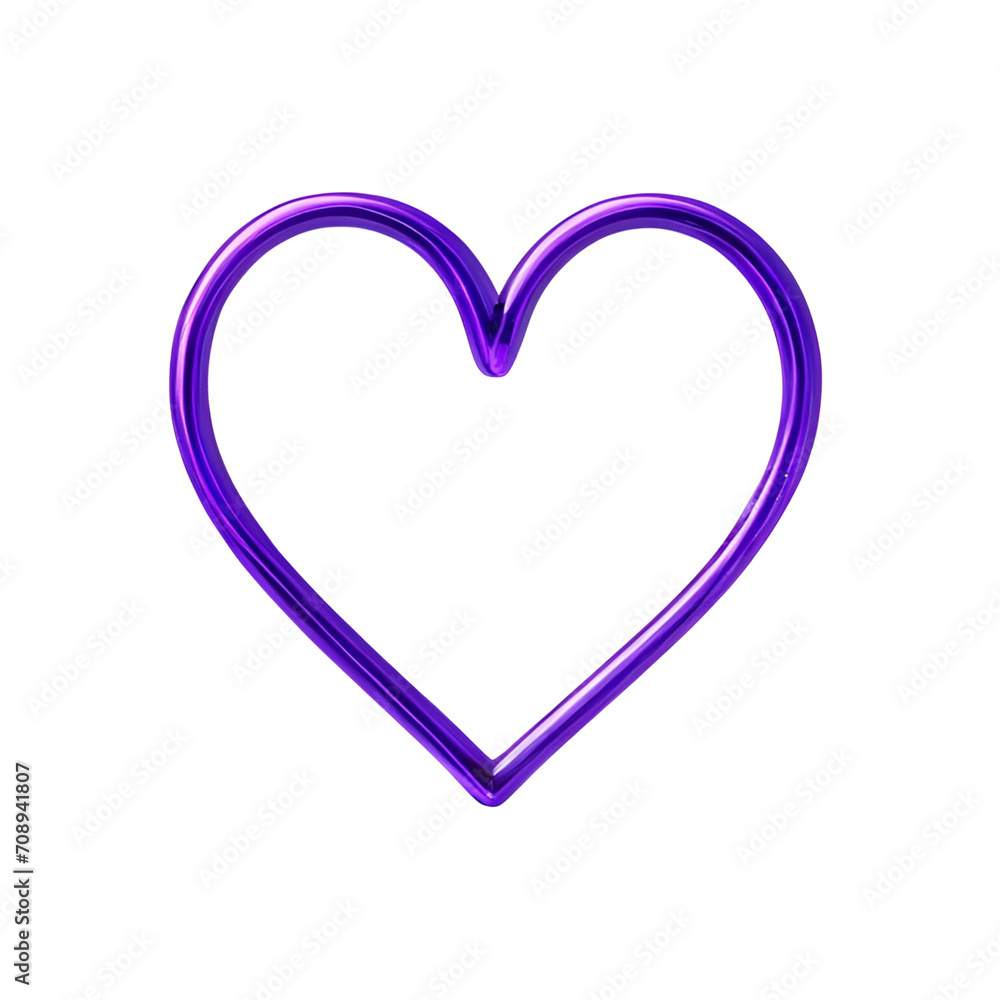Color of heart glitter and neon style illustration jpg and png Color of heart glitter and neon style illustration jpg and png