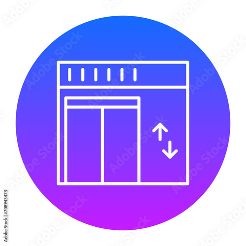 Elevator Icon of Mall iconset.