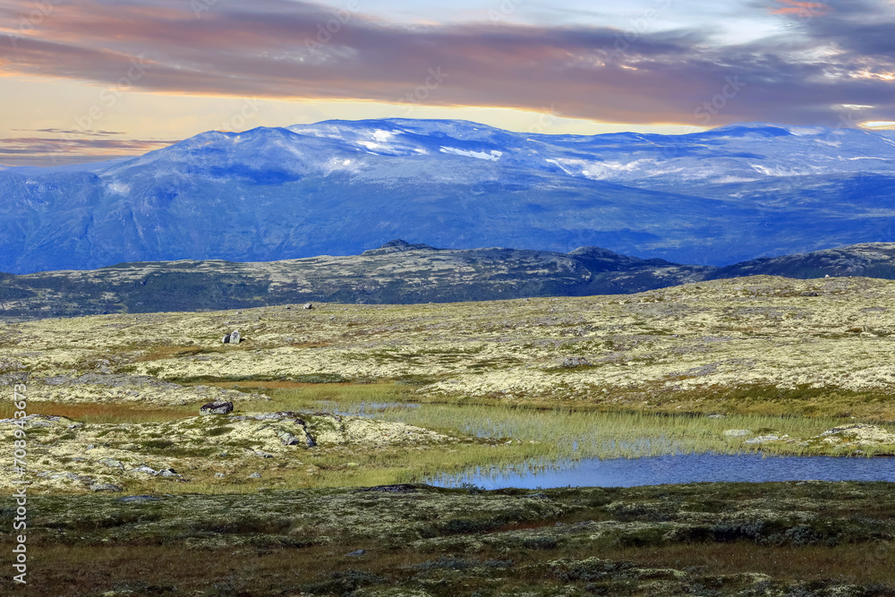 Mountains in Innerdalen ( Innset), Norway