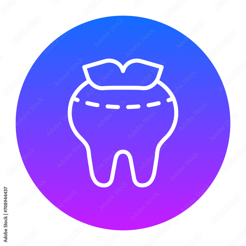 Dental Filling Icon of Dental Care iconset. Dental Filling Icon of Dental Care iconset.