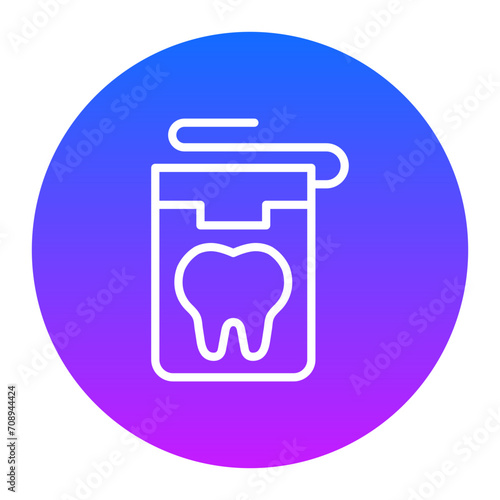 Dental Floss Icon of Dental Care iconset.
