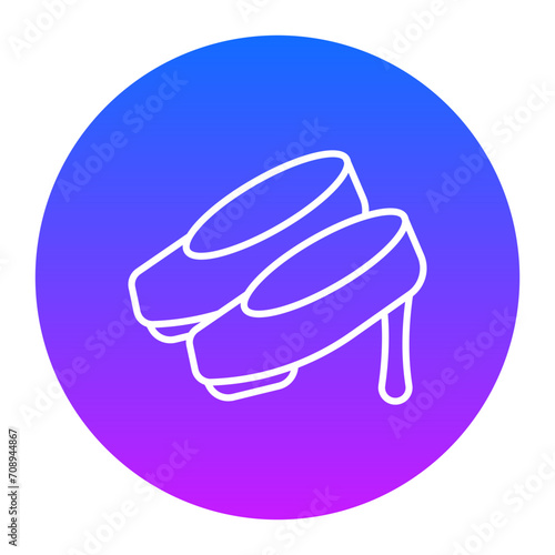 High Heels Icon of Wedding iconset.