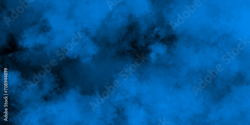 Abstract beautiful and soft cloudy light blue clouds. Blue smoke decorative and blurry and grunge blue paper texture. The abstract fog or smoke moves on black background cloud cloudscape atmosphere.