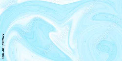 Abstract beautiful blue swirl liquid background. acrylic liquid textures with spots and splashes of color paint. colorful marble pattern of the blend of curves .colorful marble surface 