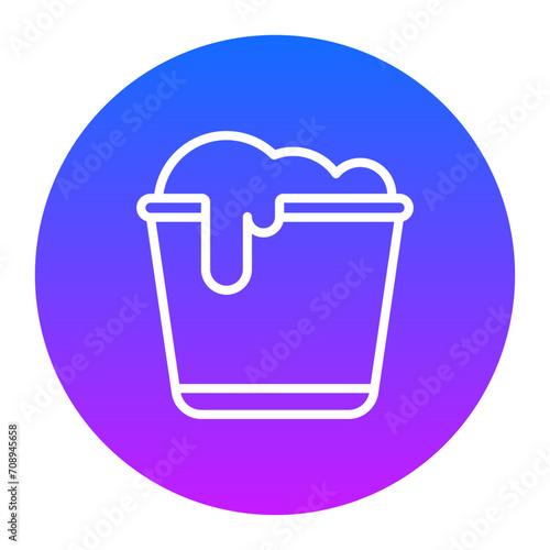 Water Bucket Icon of Firefighter iconset.