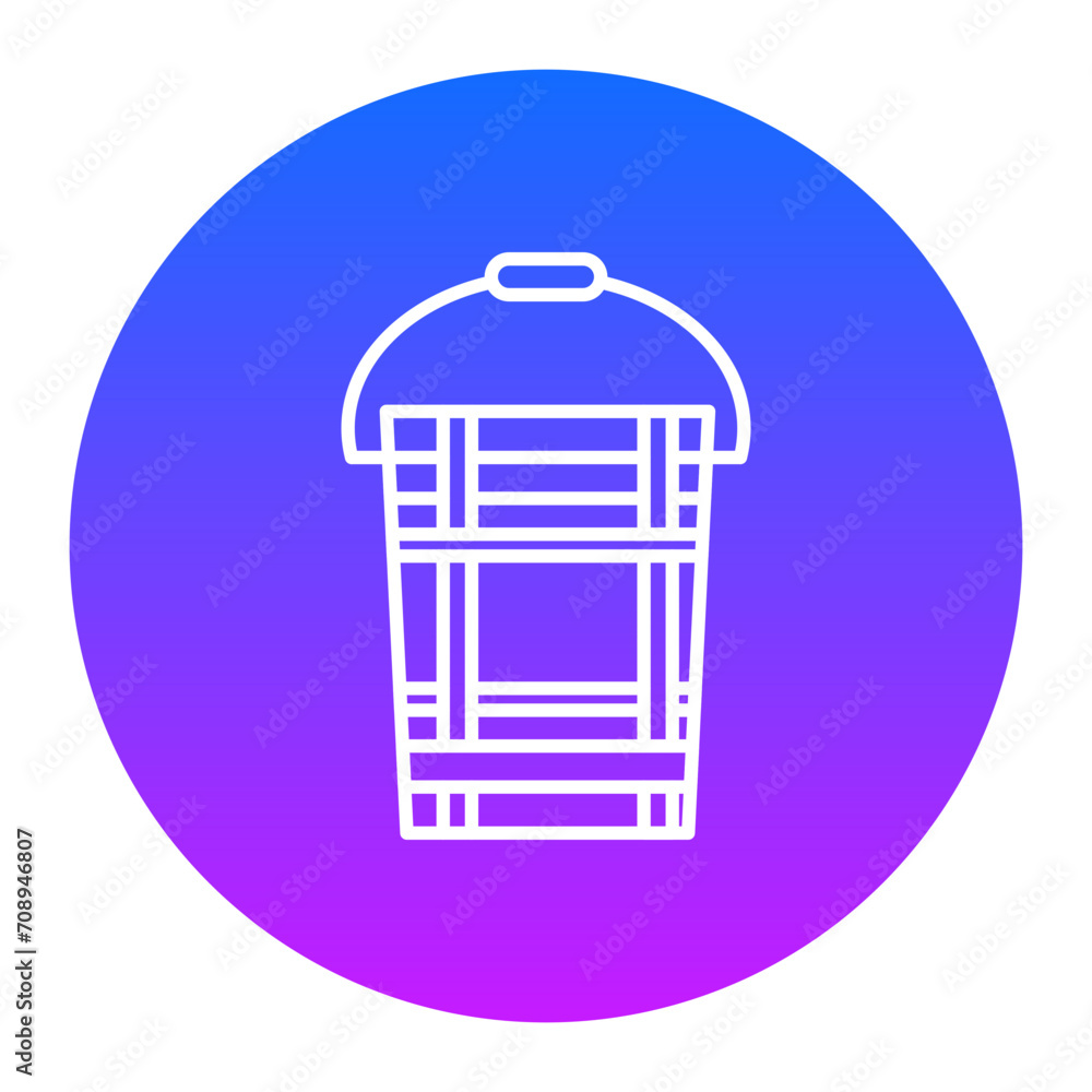 Wood Bucket Icon of Village iconset. Wood Bucket Icon of Village iconset.