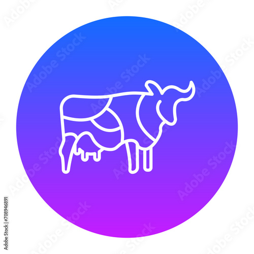 Cow Icon of Village iconset.