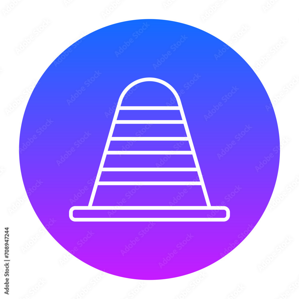 Traffic Cone Icon of Protection and Security iconset. Traffic Cone Icon of Protection and Security iconset.