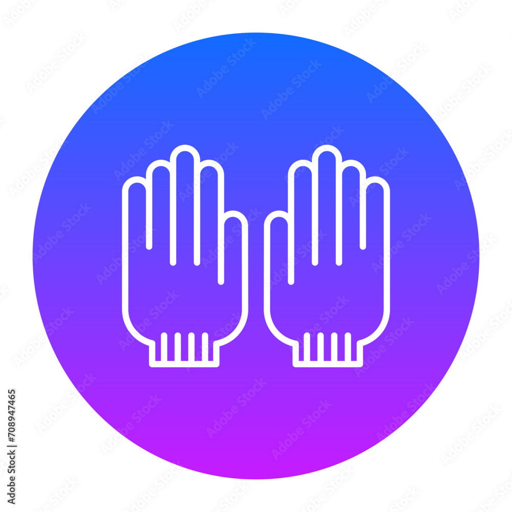 Gloves Icon of Protection and Security iconset. Gloves Icon of Protection and Security iconset.