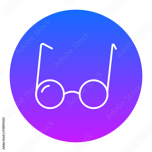 Scientist Glasses Icon of Research and Science iconset.