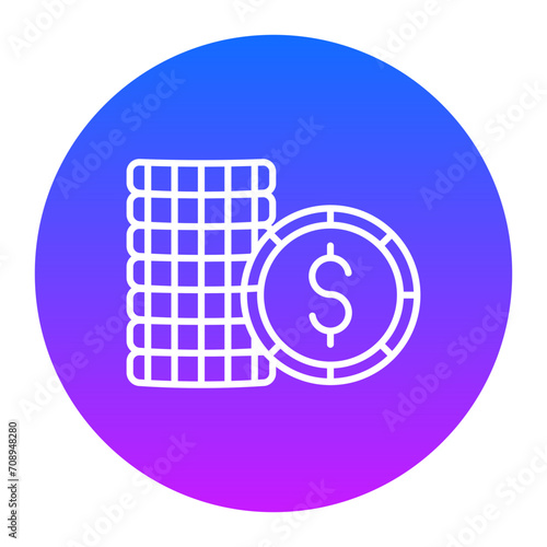 Coins Icon of Business Startup iconset.