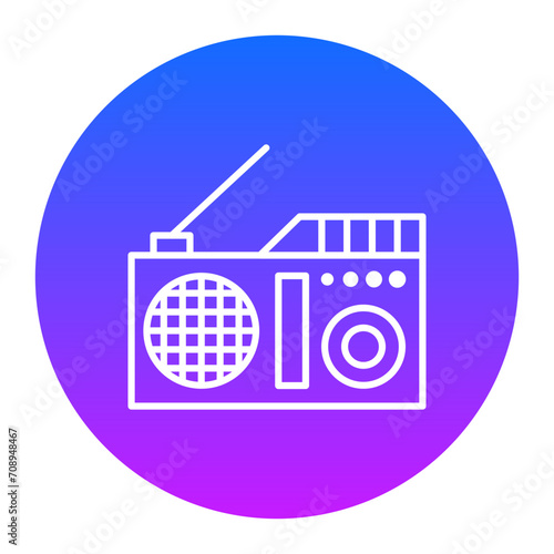 Radio Icon of Entertainment iconset.