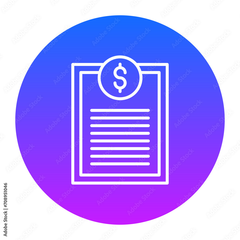 Invoice Icon of Accounting iconset. Invoice Icon of Accounting iconset.