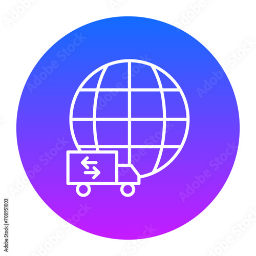 Worldwide Delivery Icon