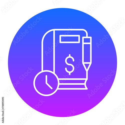 Accruals Icon of Accounting iconset.