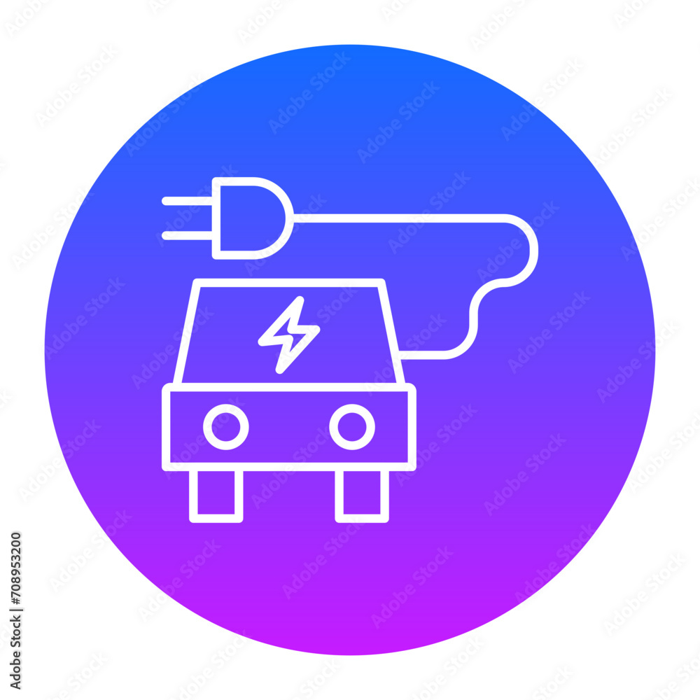 Electric Car Icon of Renewable Energy iconset. Electric Car Icon of Renewable Energy iconset.