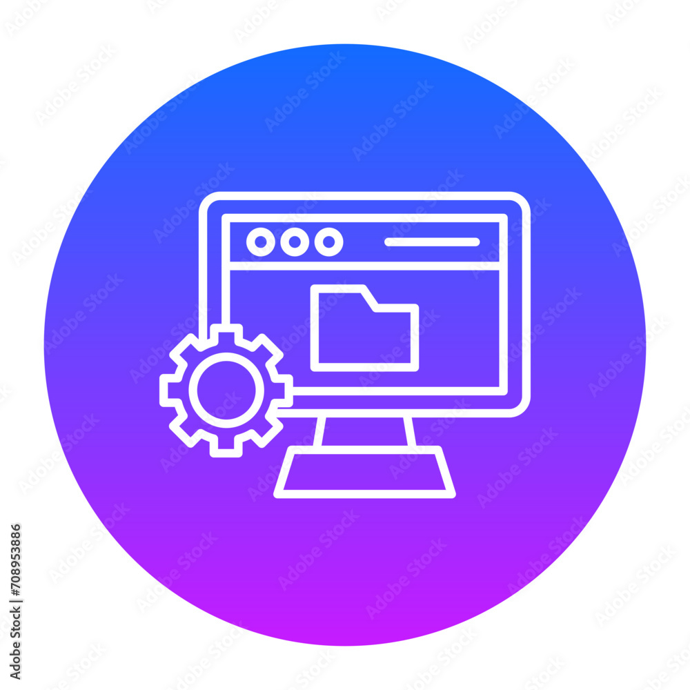 Documents Management Icon Documents Management Icon
