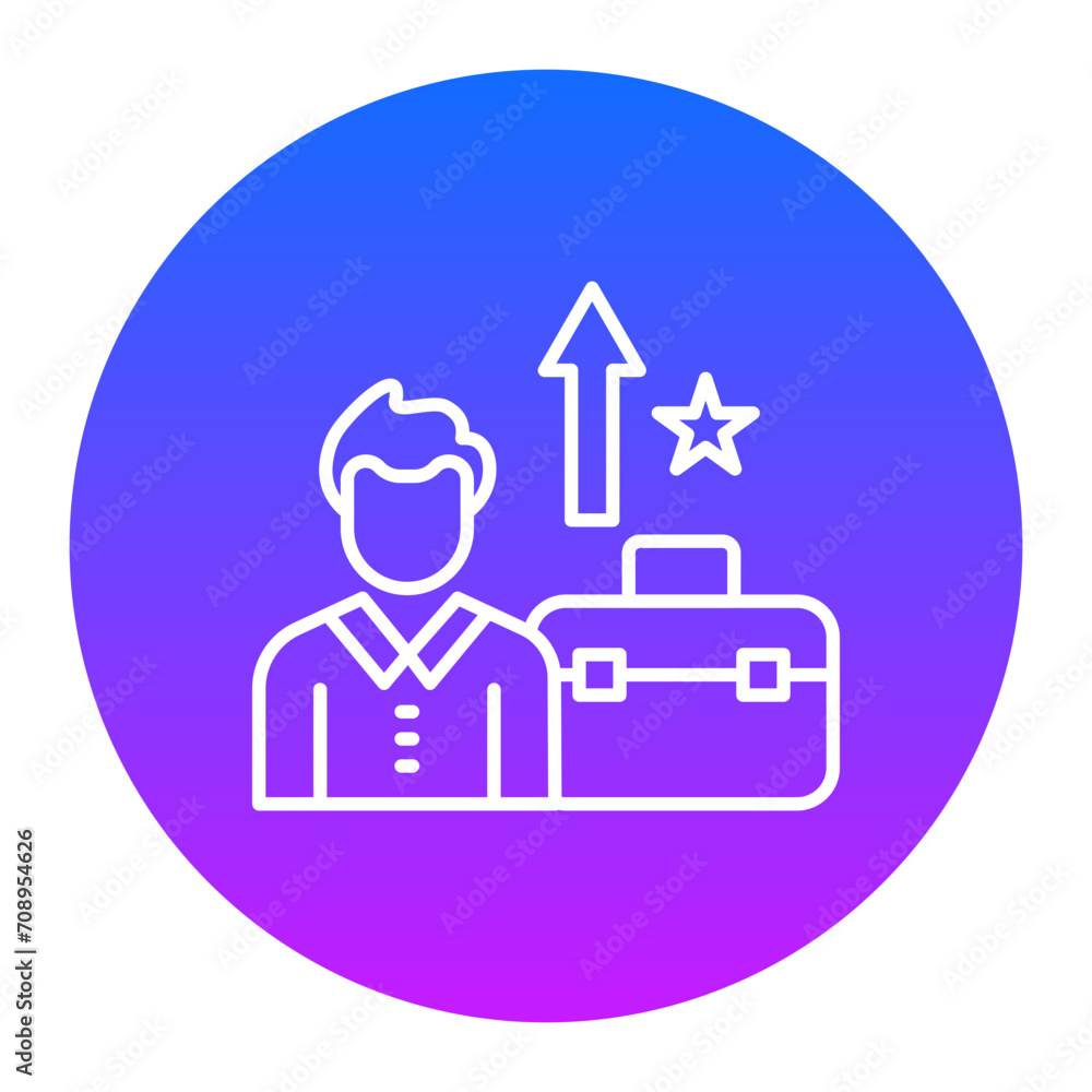 Employee Promotion Icon Employee Promotion Icon