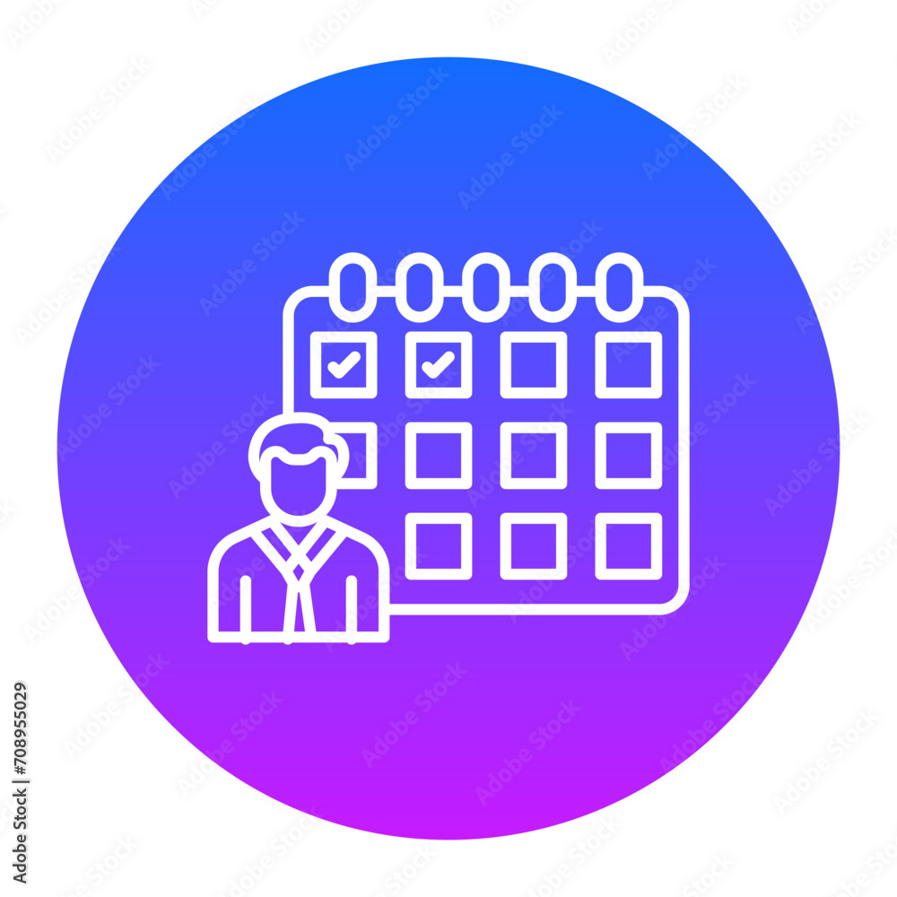 Working Schedule Icon