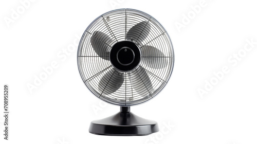 Portable Fan on Clear White on a transparent background