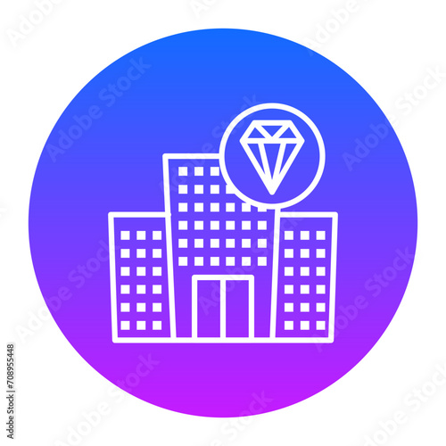 Luxury Hotel Icon of Hotel Management iconset.