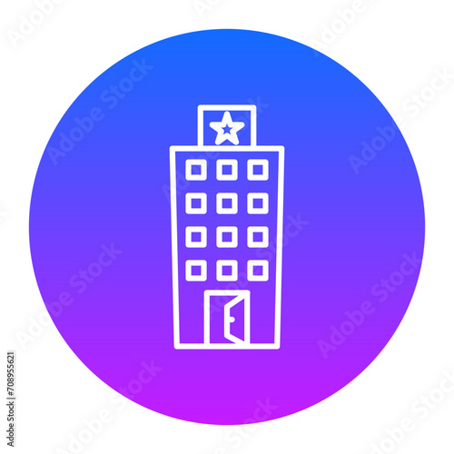 1 Star Hotel Icon of Hotel Management iconset.