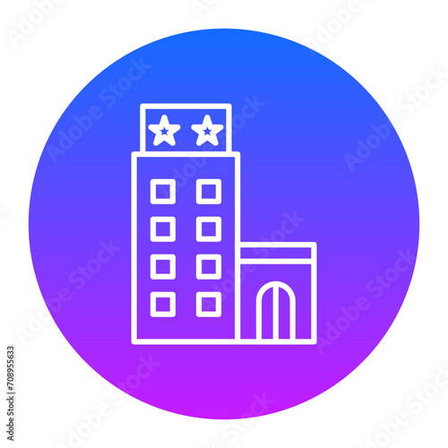 2 Star Hotel Icon of Hotel Management iconset.