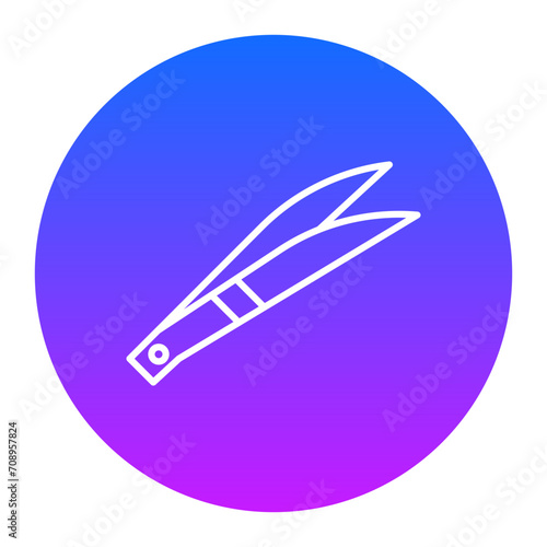 Tweezers Icon of Hair Salon iconset.