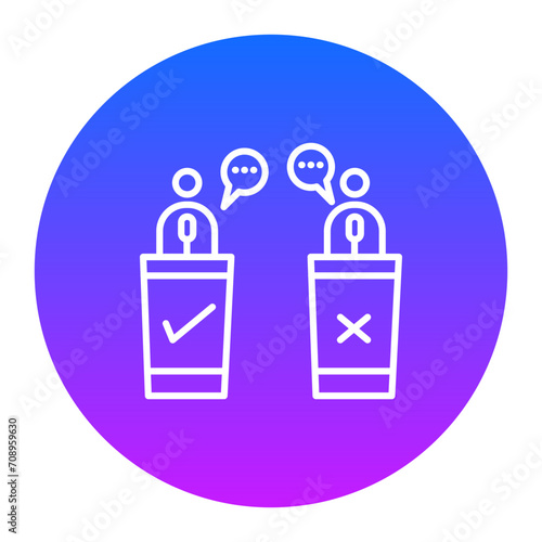 Debate Icon of Diplomacy iconset.