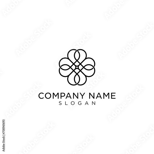 boutique logo and floral logo design