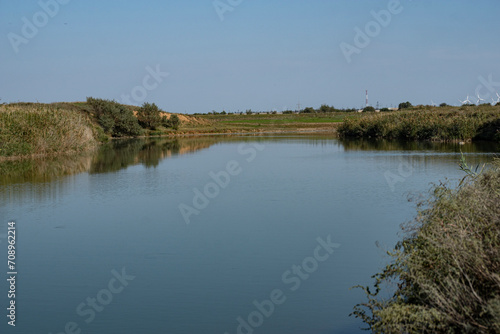 The Malaya Kuberle River. Rostov region, Russia.