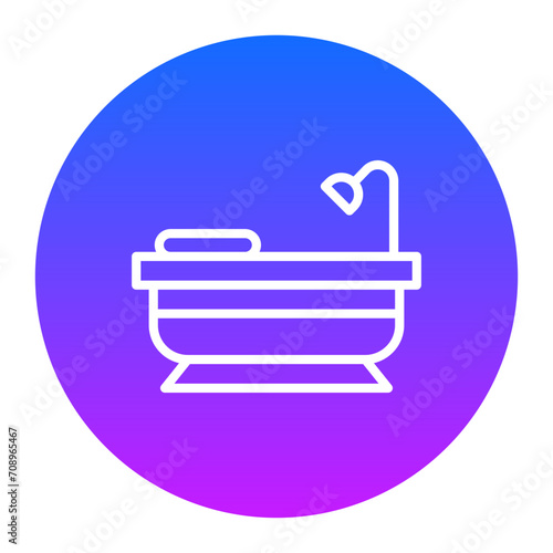 Bathtub Icon of Hotel Services iconset.