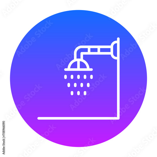 Shower Icon of Hotel Services iconset.