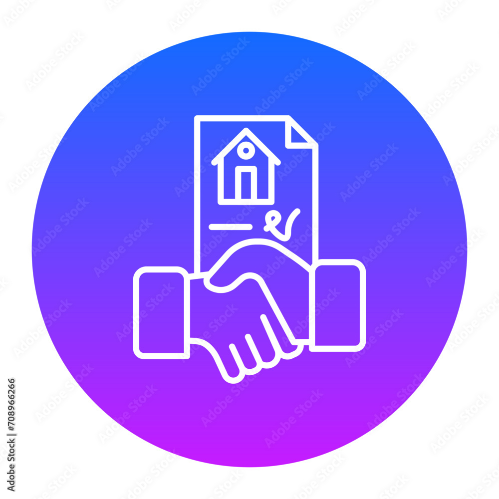 Property Agreement Icon of Real Estate iconset. Property Agreement Icon of Real Estate iconset.