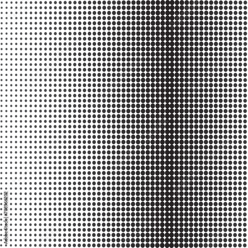 halftone pattern dot background grunge distress linear vector. halftones transparent background. Distress Dirty Damaged Spotted Circles Overlay Dots Texture. Grunge Effect