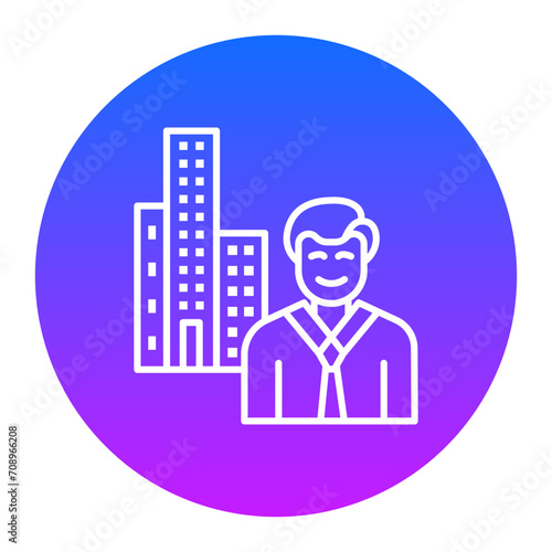 Property Manager Icon of Real Estate iconset.