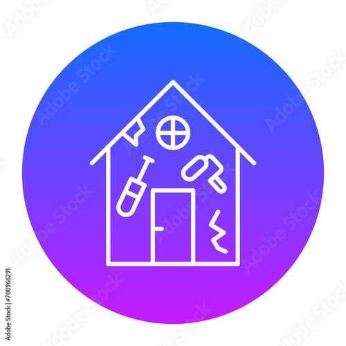 House Renovation Icon of Real Estate iconset.