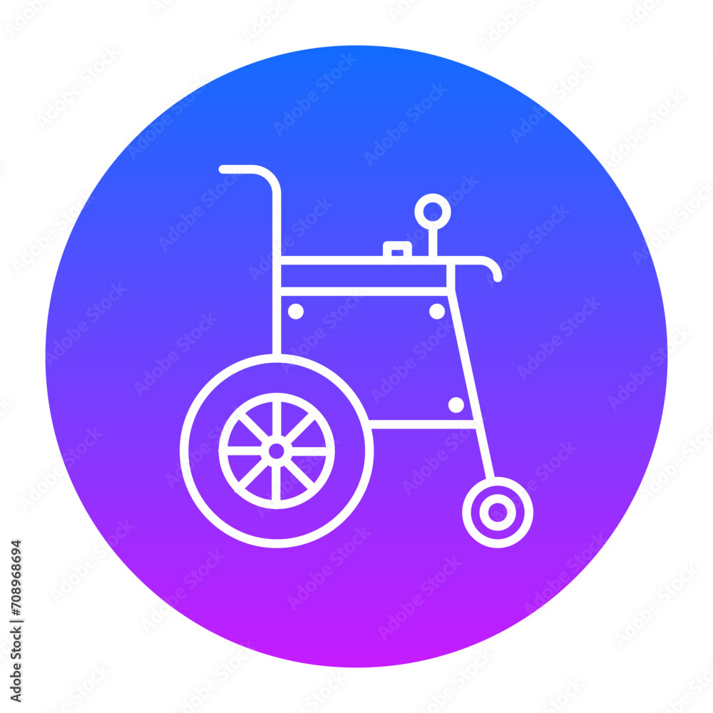 Automatic Wheelchair Icon of Medicine iconset. Automatic Wheelchair Icon of Medicine iconset.
