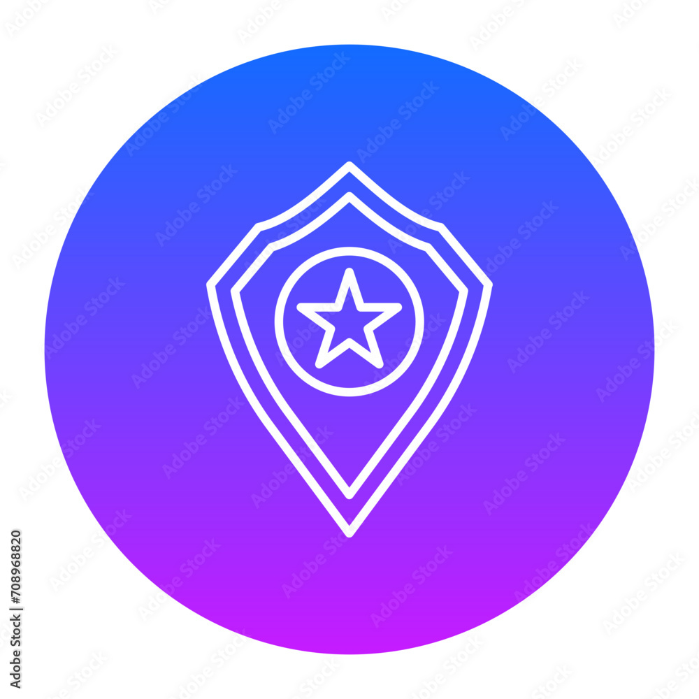 Police Badge Icon of Crime and Law iconset. Police Badge Icon of Crime and Law iconset.