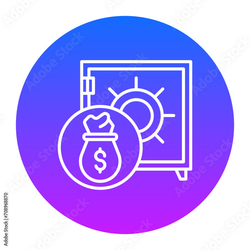 Money Vault Icon of Crime and Law iconset.