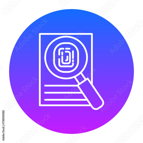 Evidence Icon of Crime and Law iconset.