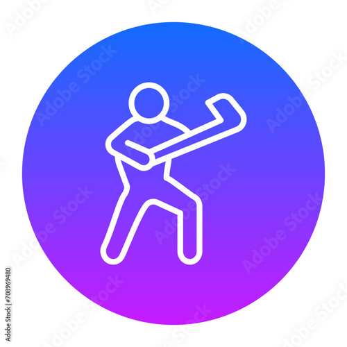 Golf Player Icon of Physical Fitness iconset.