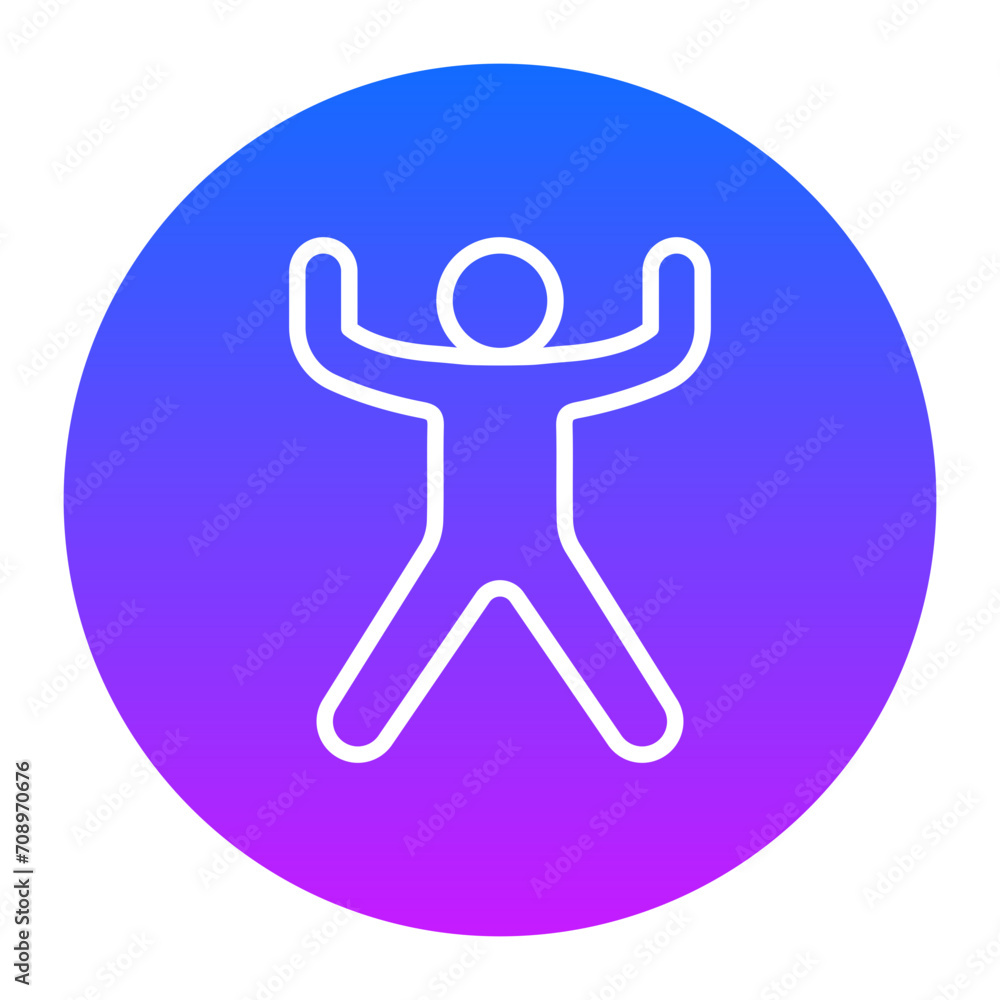 Jumping Jack Icon of Workout App iconset. Jumping Jack Icon of Workout App iconset.