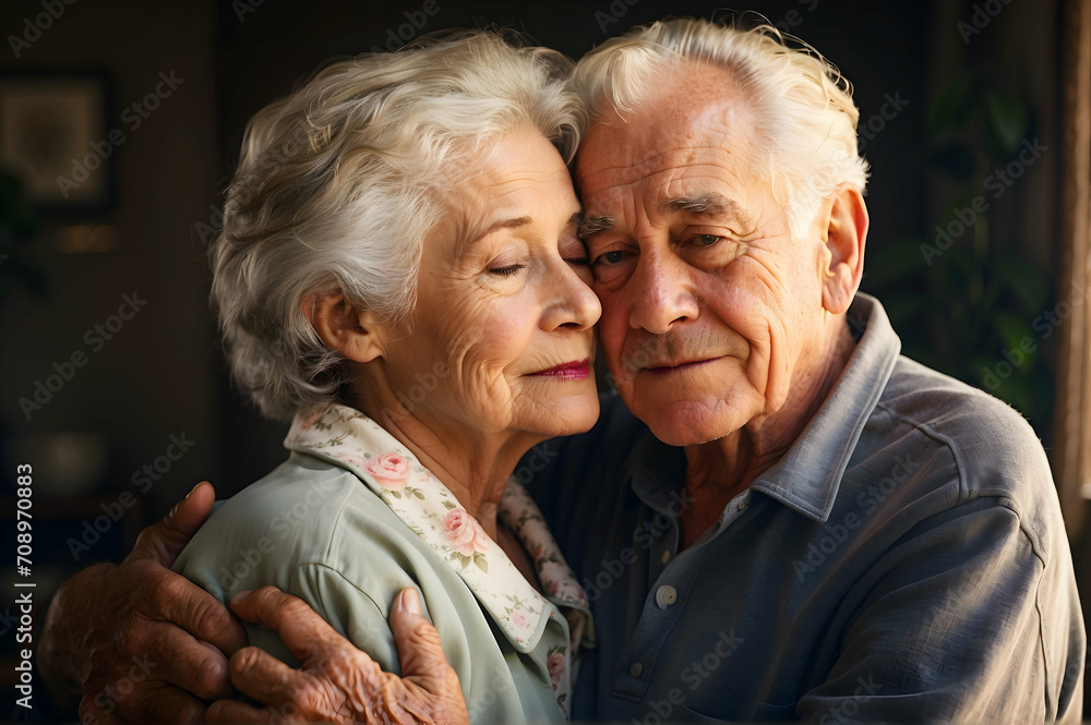 adult couple, grandparents hugging, old people's love, dating adult couple, grandparents hugging, old people's love, dating